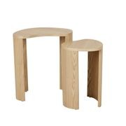 Oberon Curve Nest of 2 Side Tables gallery detail image