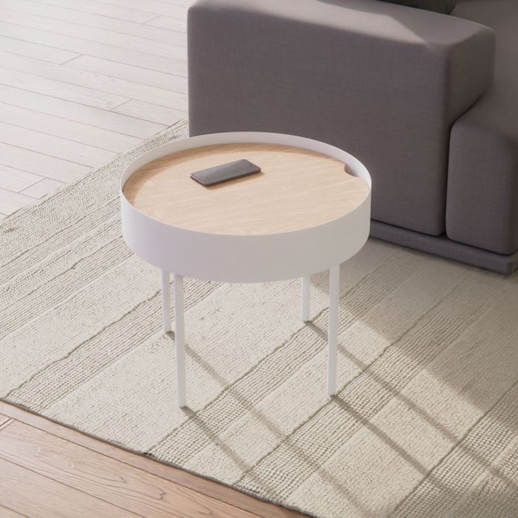 Tao Table - Small - White gallery detail image