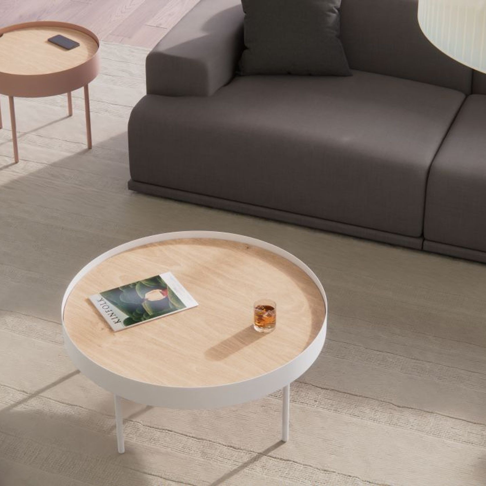 Tao Table - Small - Dusty Pink gallery detail image