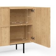 Linea 160cm Sideboard Cabinet Natural Oak | L3 Home gallery detail image