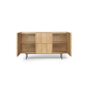 Linea 160cm Sideboard Cabinet Natural Oak | L3 Home gallery detail image