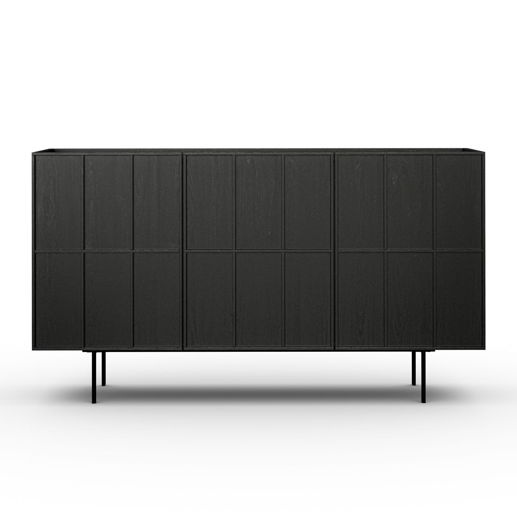 Linea 160cm Sideboard Cabinet Black Oak | L3 Home gallery detail image
