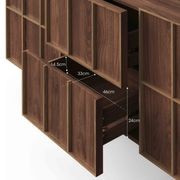 Linea 160cm Sideboard Cabinet | Light Walnut gallery detail image