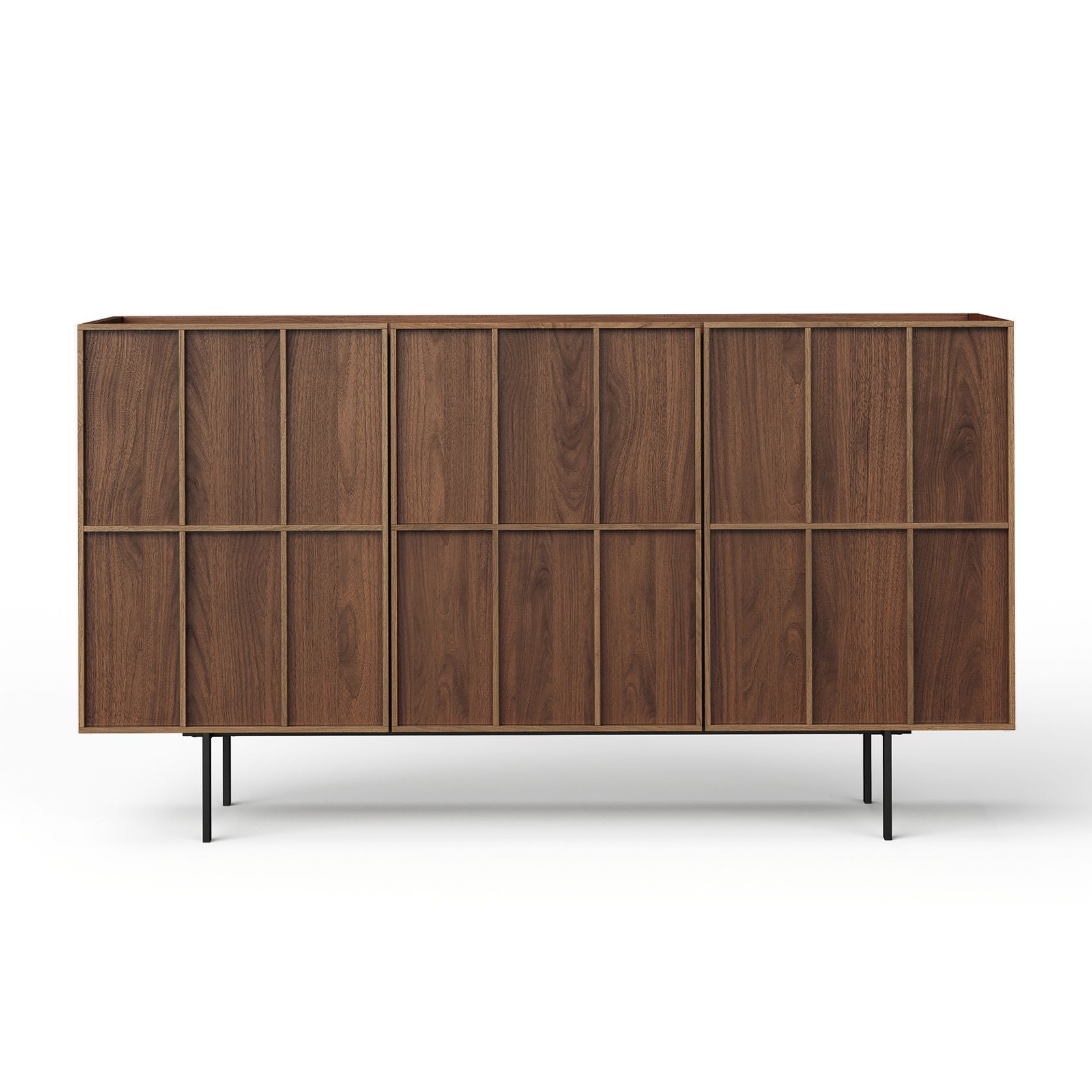Linea 160cm Sideboard Cabinet | Light Walnut gallery detail image