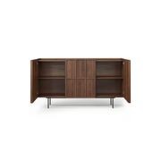 Linea 160cm Sideboard Cabinet | Light Walnut gallery detail image