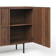 Linea 160cm Sideboard Cabinet | Light Walnut gallery detail image
