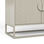 Braxton Ripple Slatted Sideboard | 180cm | Putty gallery detail image