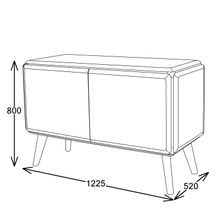 Casa Hardwood Sideboard Buffet | Natural | 1225mm gallery detail image