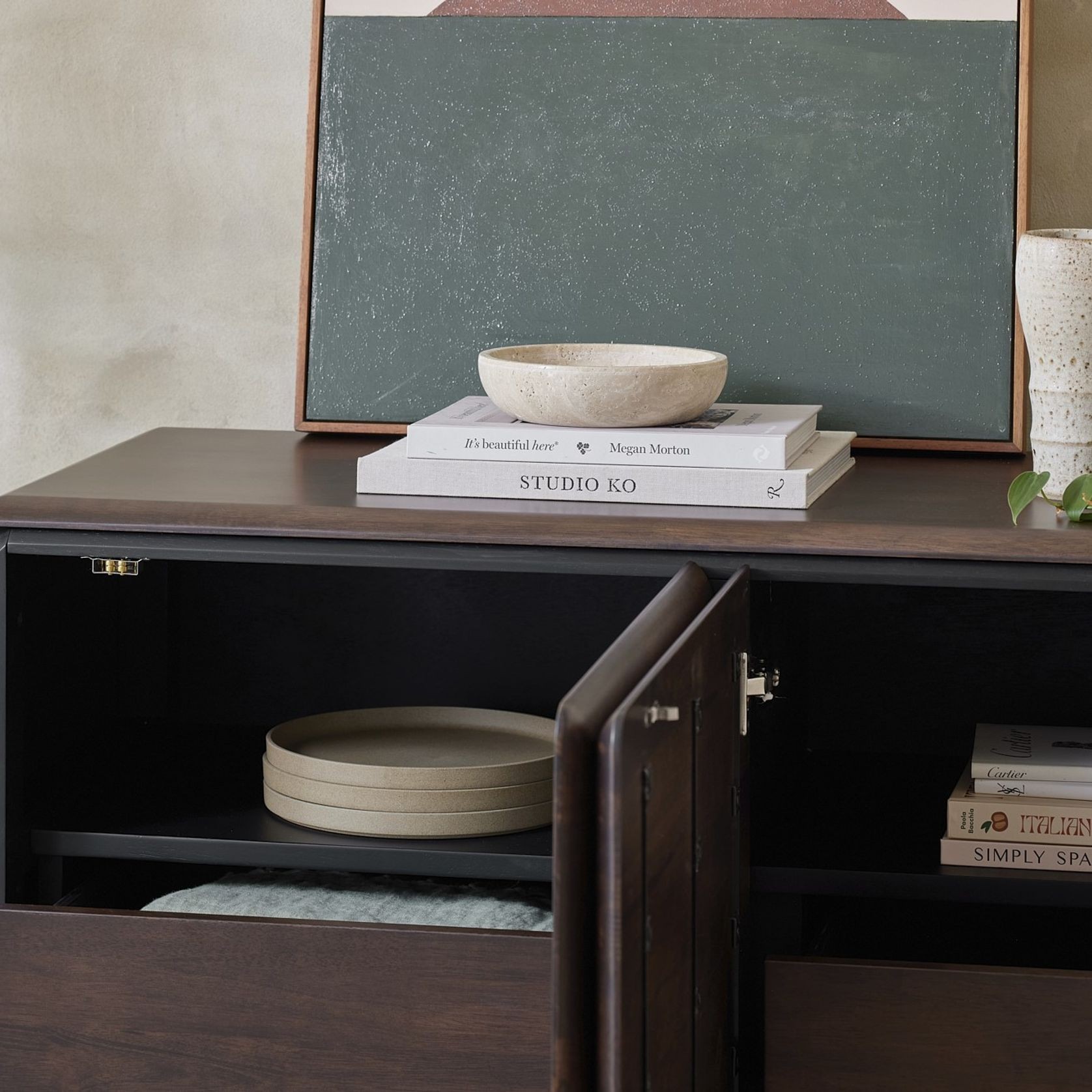 Casa Hardwood Sideboard Buffet | Arabica Walnut | 1800 gallery detail image