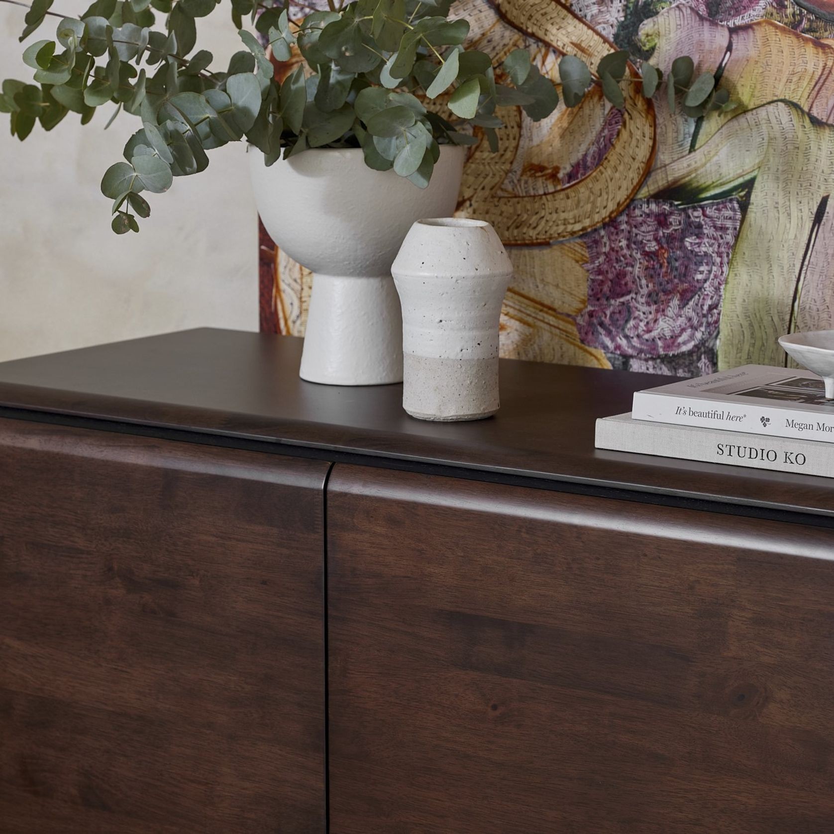 Casa Hardwood Sideboard Buffet | Arabica Walnut | 1225m gallery detail image
