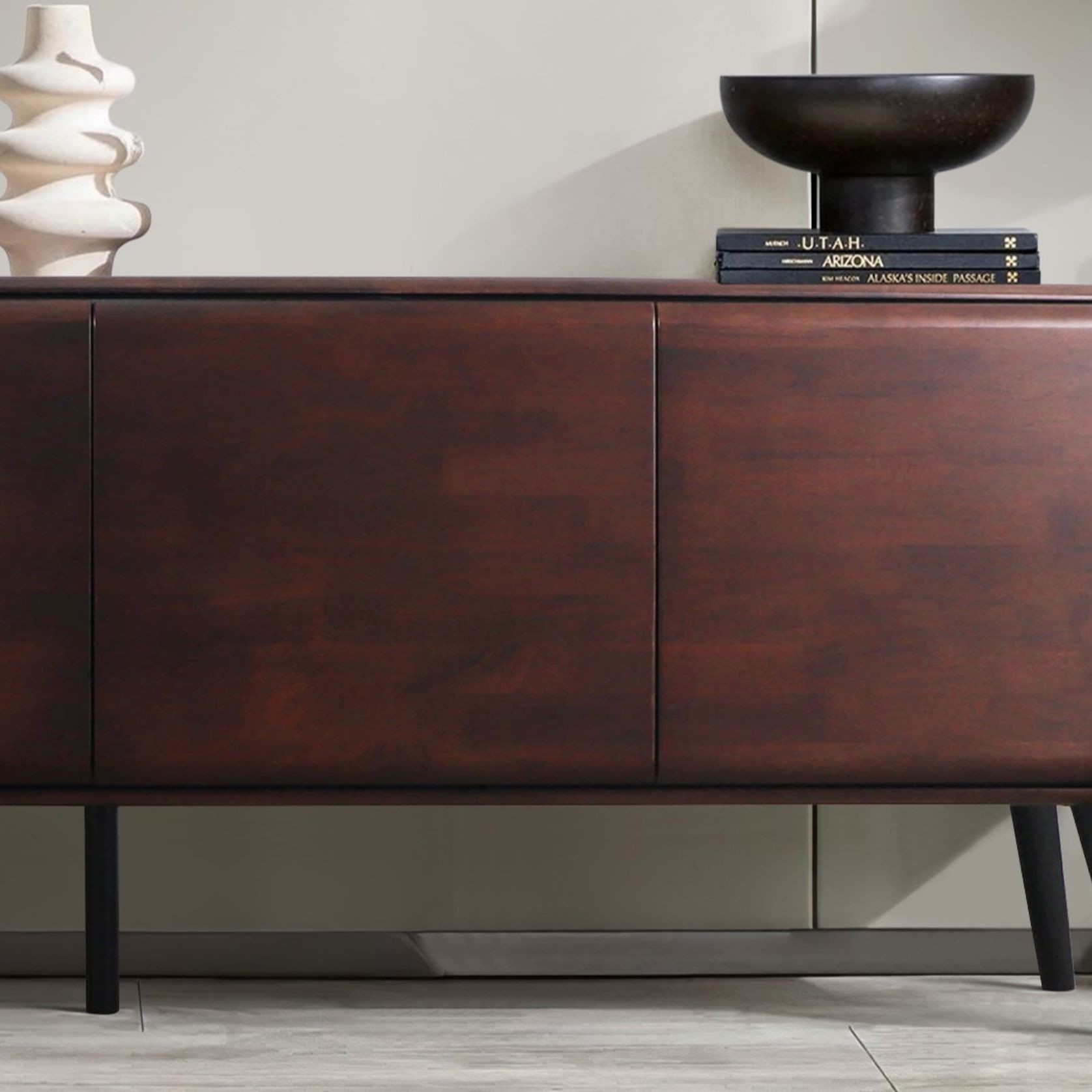 Casa Hardwood Sideboard Buffet | Arabica Walnut | 2400m gallery detail image
