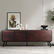 Casa Hardwood Sideboard Buffet | Arabica Walnut | 2400m gallery detail image