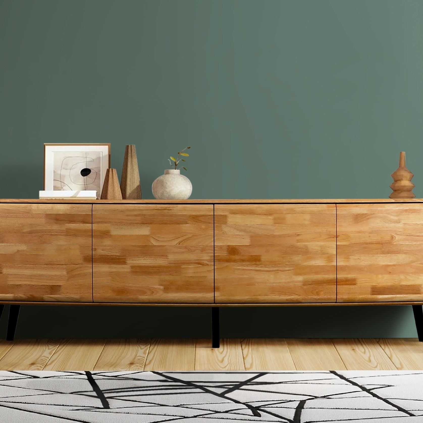 Casa Hardwood Sideboard Buffet | Natural | 2400mm gallery detail image