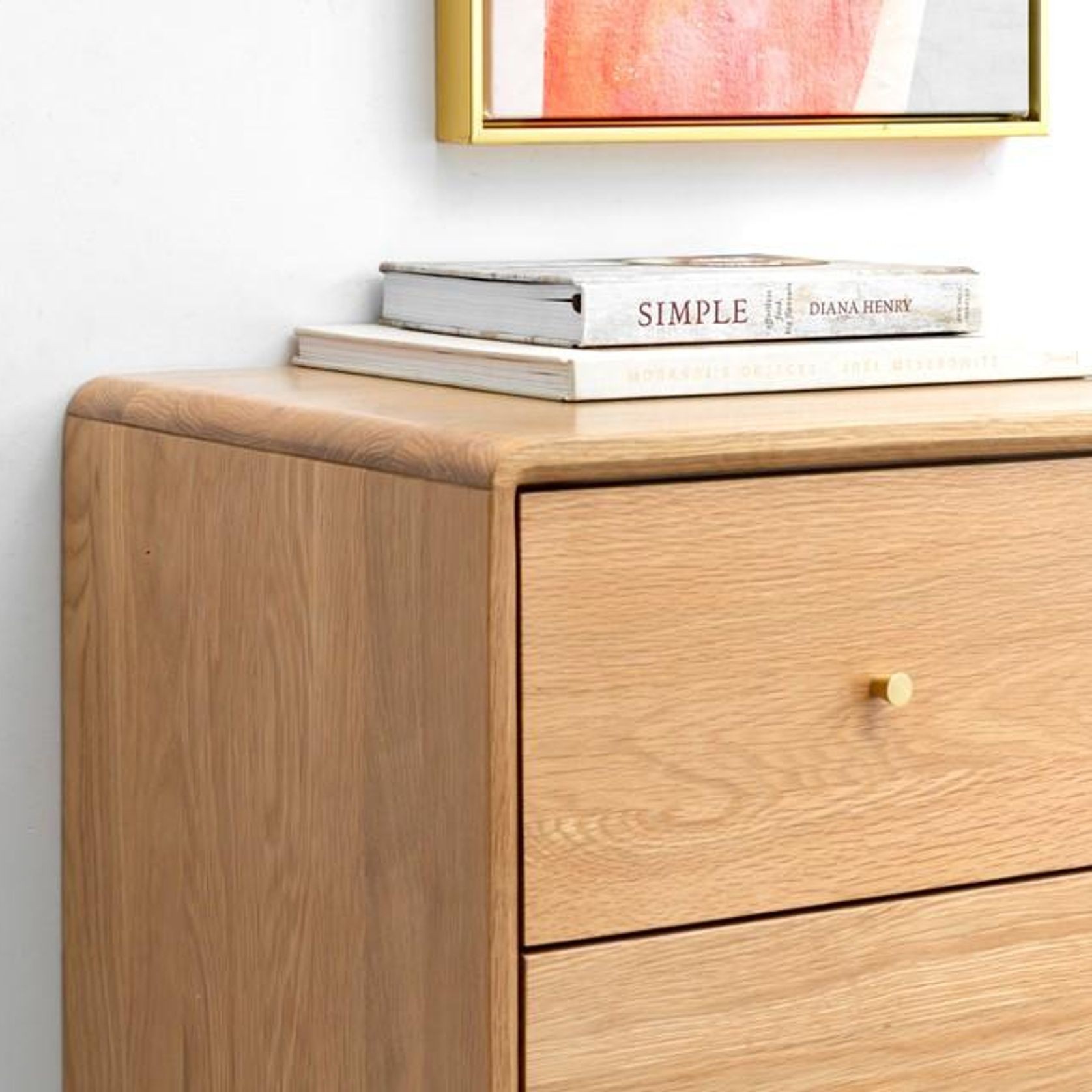 Oslo Natural Solid Oak Sideboard gallery detail image