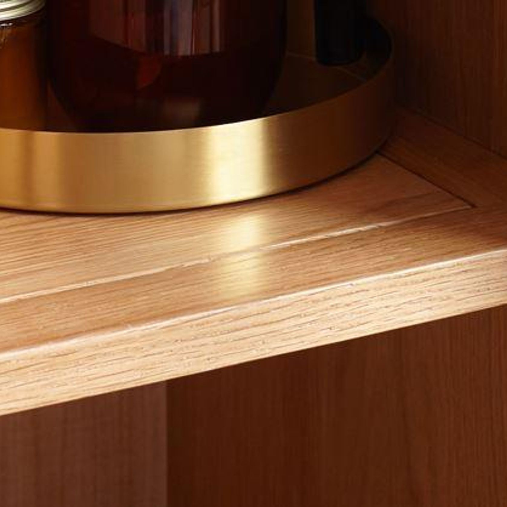 Oslo Natural Solid Oak Small Sideboard gallery detail image