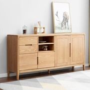 Seattle Natural Solid Oak Extra Large Sideboard gallery detail image