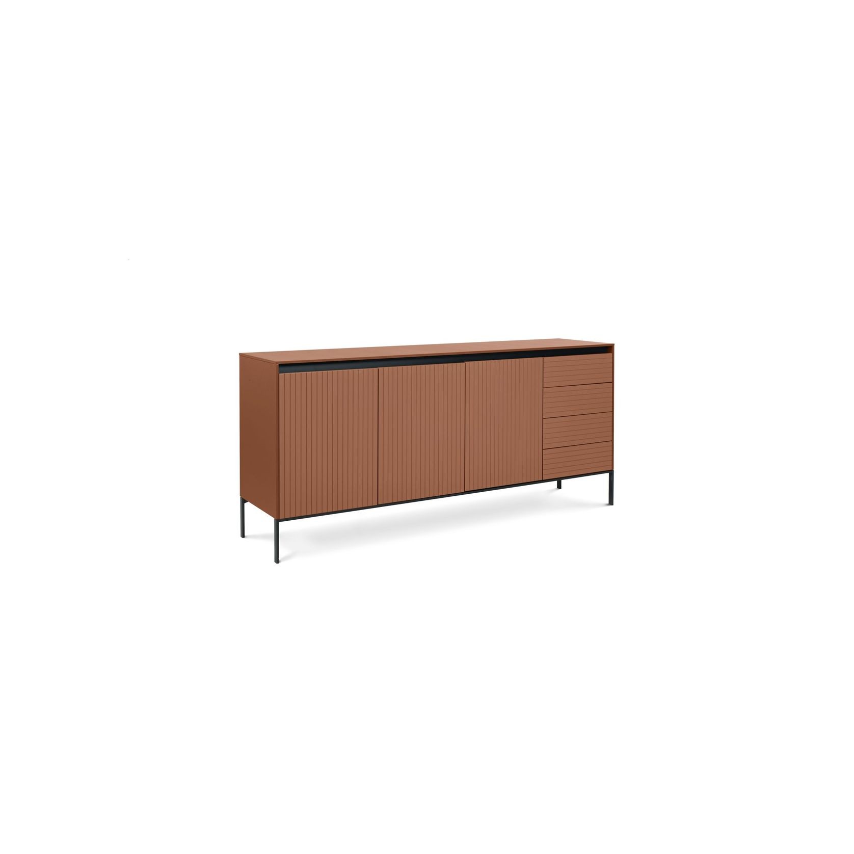 Keeen Tall Sideboard 3 doors, 4 drawers gallery detail image