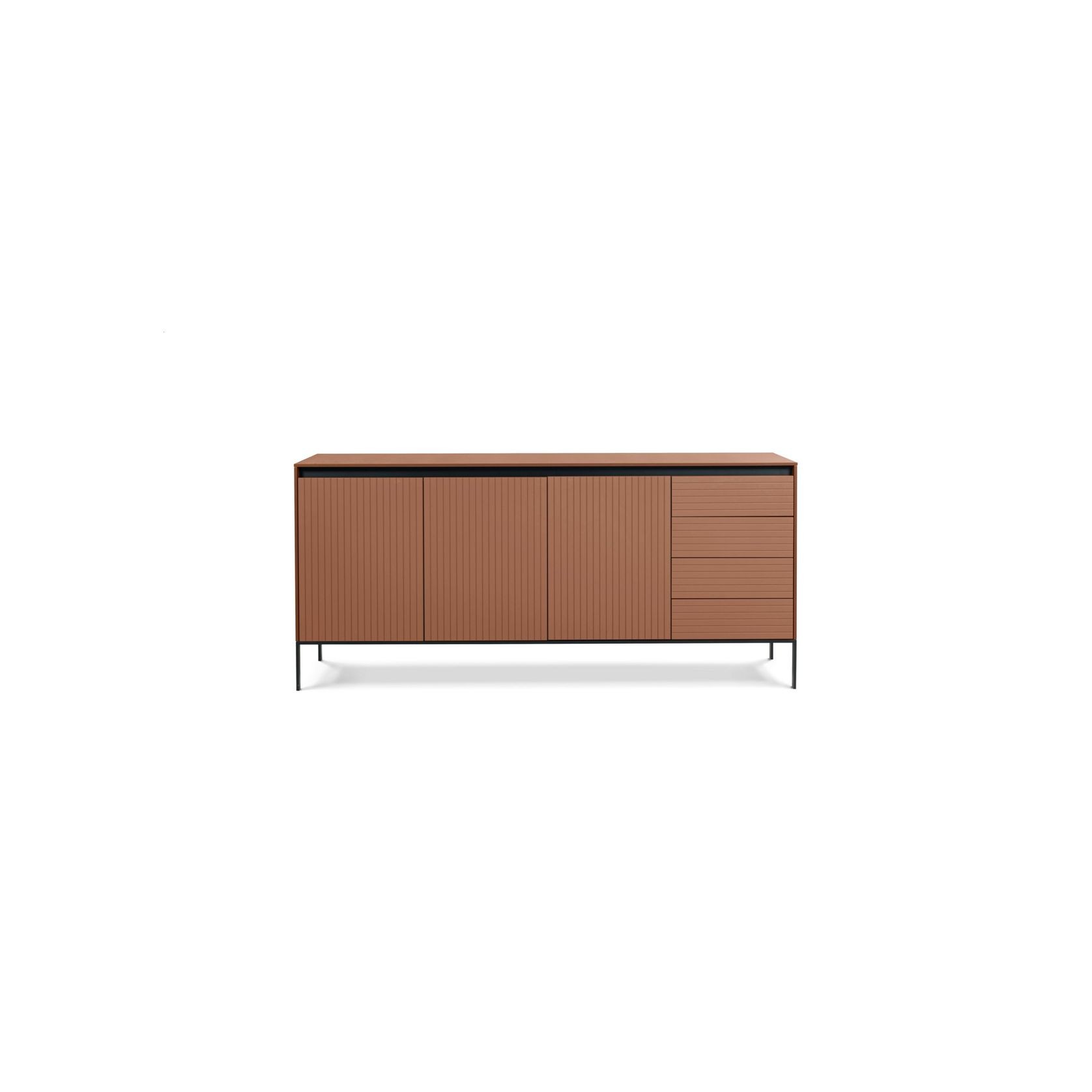 Keeen Tall Sideboard 3 doors, 4 drawers gallery detail image