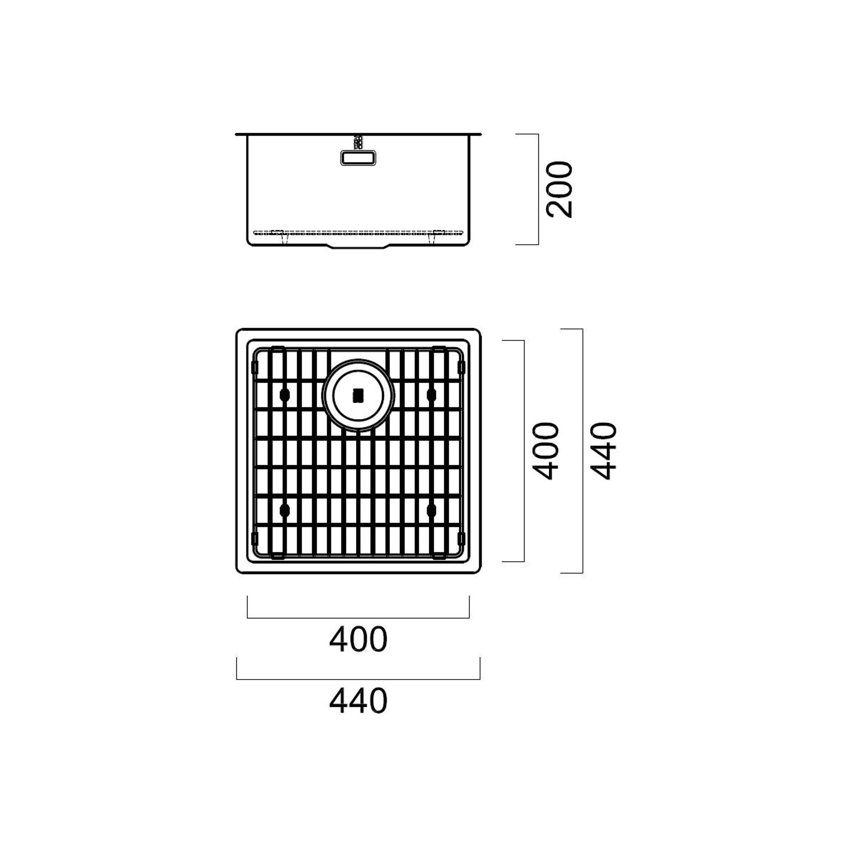 Zomodo Gold 400mm Sink - CAN400EG gallery detail image