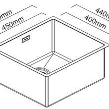 Zomodo Gold 450mm Sink - CAN450EG gallery detail image