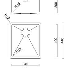 Burns & Ferrall BDM R15 Single Sink (BDM380) gallery detail image