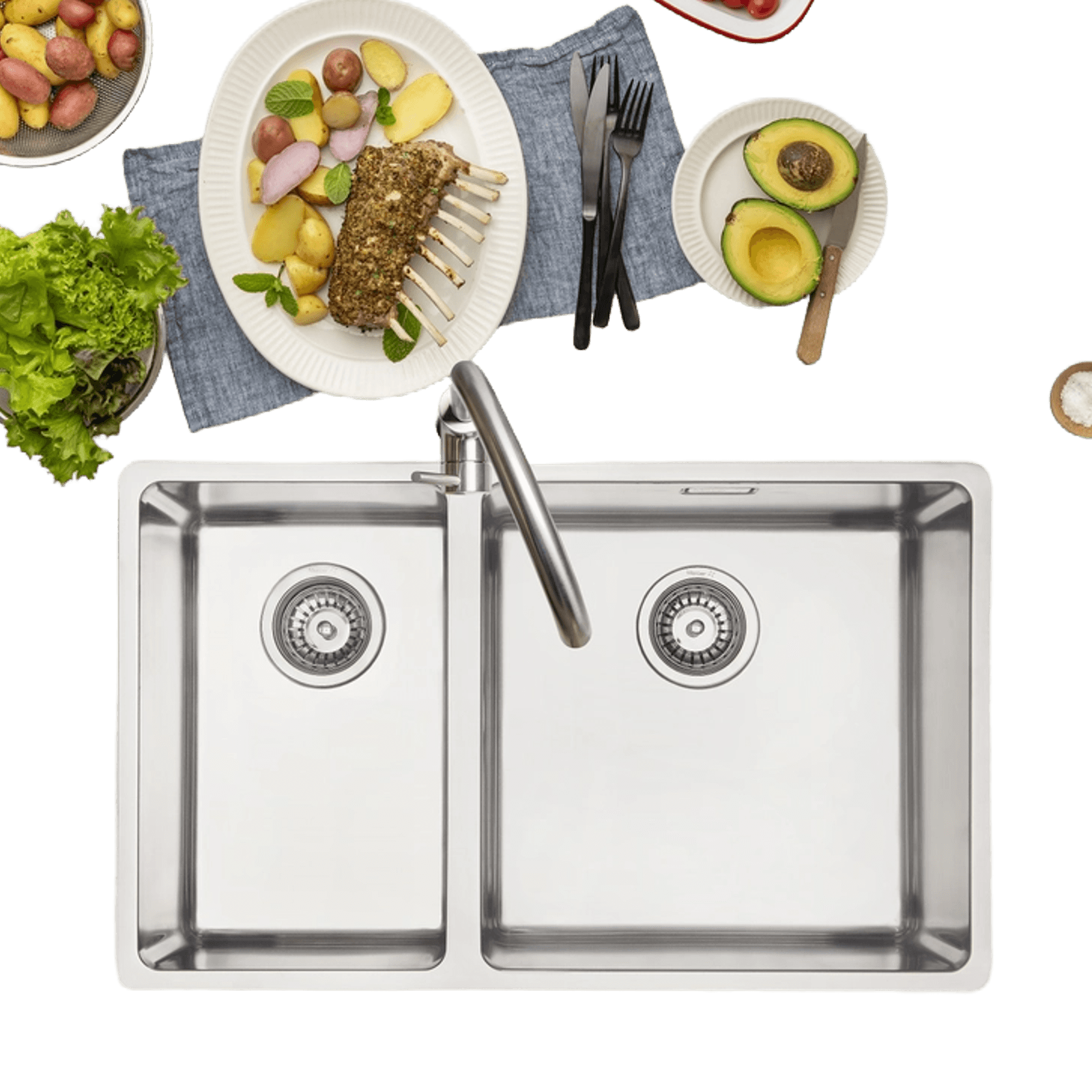 NZ made Pressed Stainless Steel Sinks by Mercer gallery detail image
