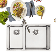 NZ made Pressed Stainless Steel Sinks by Mercer gallery detail image