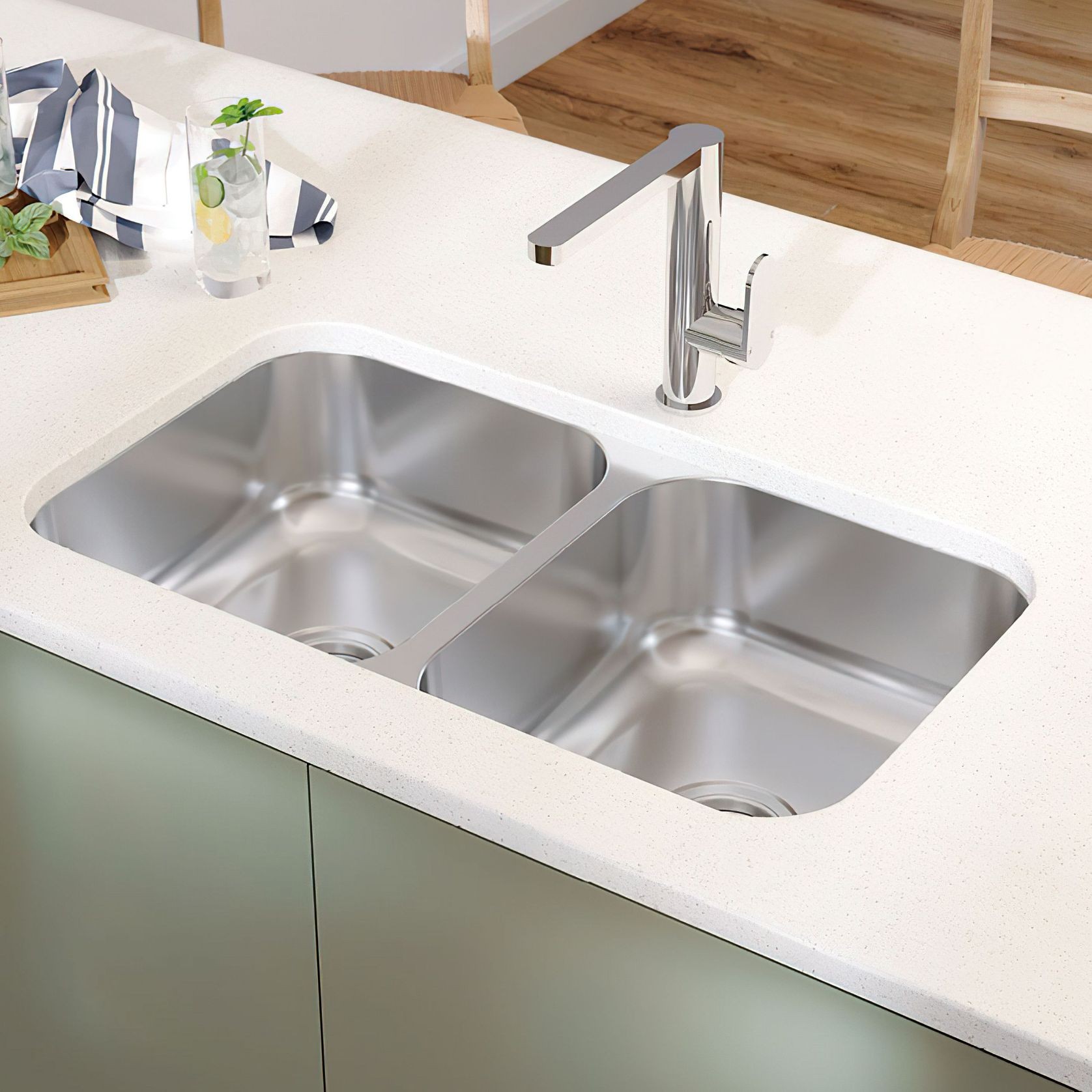 785 Double Kitchen Sink | 785 x 450 gallery detail image