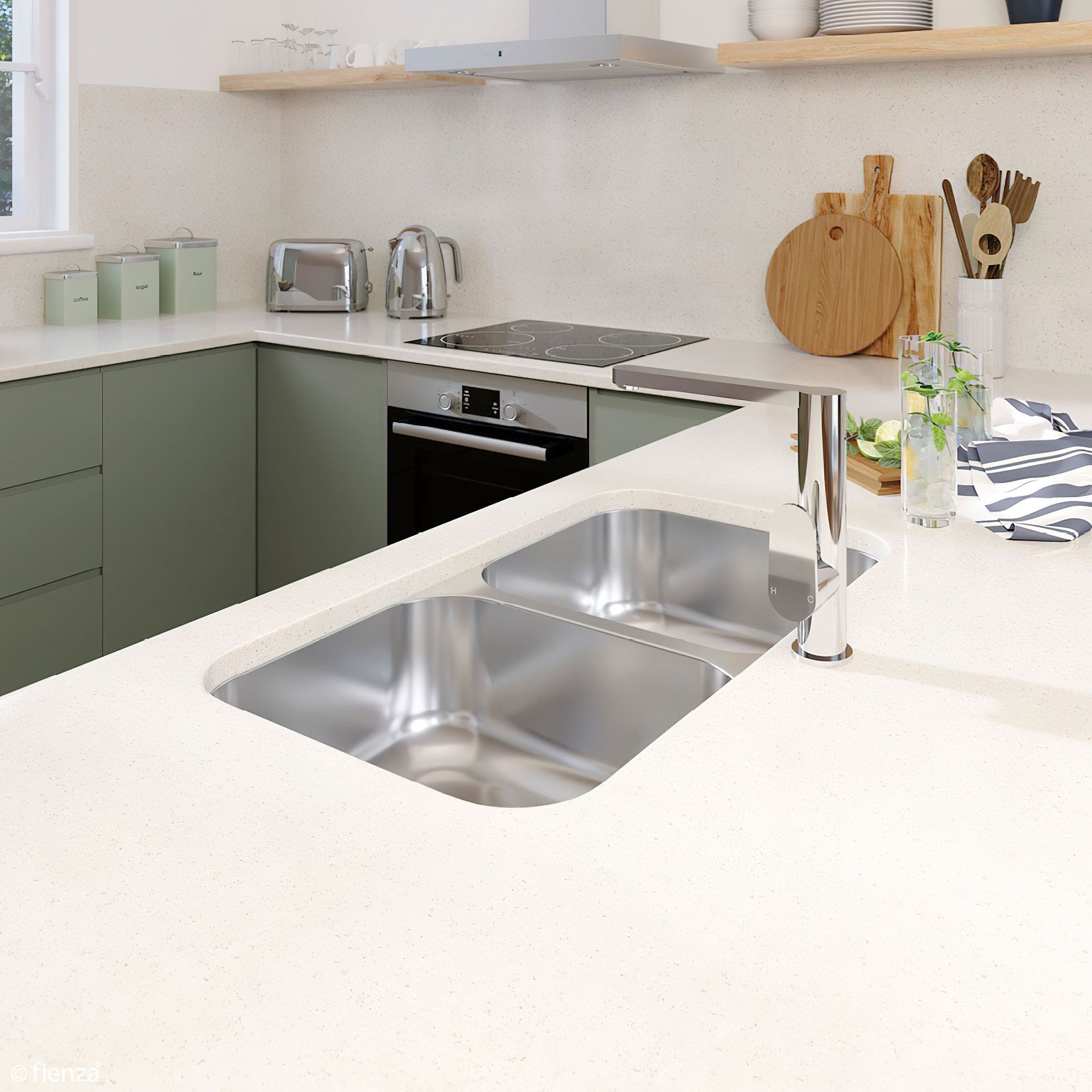 785 Double Kitchen Sink | 785 x 450 gallery detail image