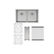 Hana 27L/27L Double Kitchen Sink | 760 x 450 gallery detail image