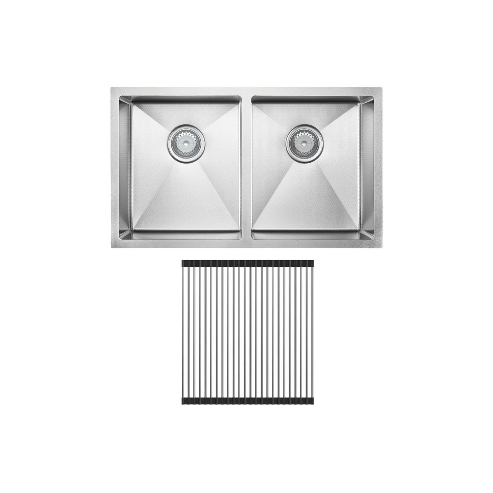 Hana Anti-Scratch 27L/27L Double Kitchen Sinks gallery detail image