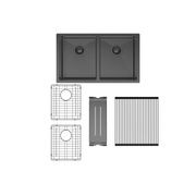 Hana 27L/27L Double Kitchen Sink | 760 x 450 gallery detail image