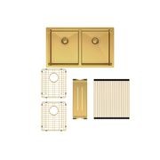 Hana 27L/27L Double Kitchen Sink | 760 x 450 gallery detail image