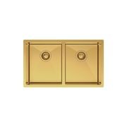 Hana 27L/27L Double Kitchen Sink | 760 x 450 gallery detail image