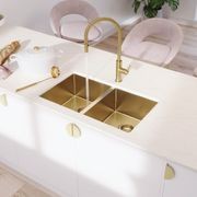 Hana 27L/27L Double Kitchen Sink | 760 x 450 gallery detail image