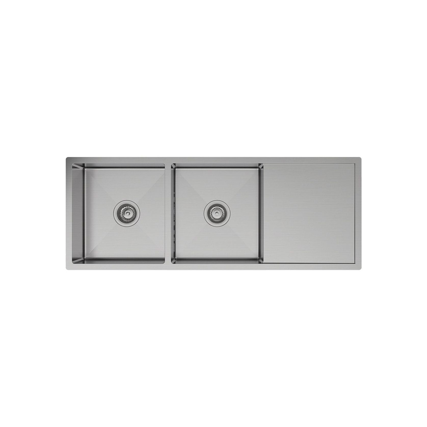Hana 29L/29L Double Kitchen Sink with Drainer gallery detail image
