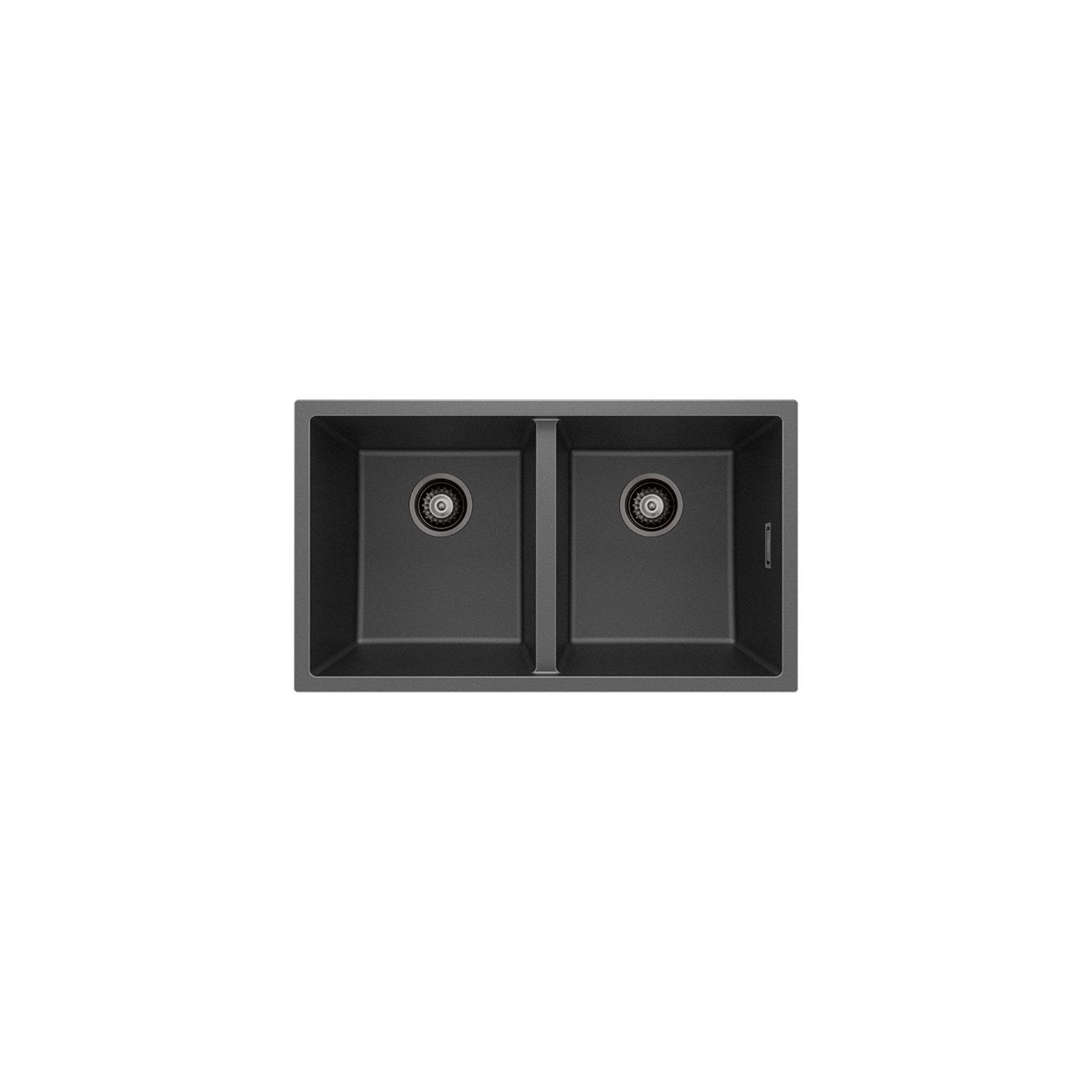 Kuro Granite 34L/34L Double Bowl Kitchen Sink gallery detail image