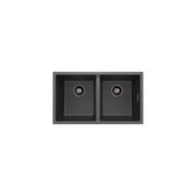 Kuro Granite 34L/34L Double Bowl Kitchen Sink gallery detail image