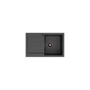 Kuro Granite 32L Single Kitchen Sink with Drainer gallery detail image