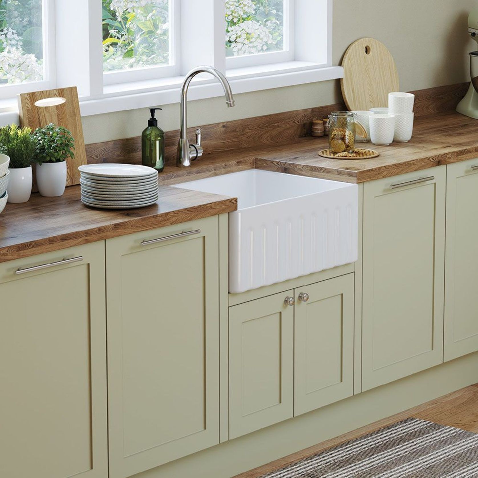 Olivia Single Butler Sink | Small 605 x 455 gallery detail image