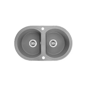 Laveo Granite Stone Sink Double Bowls gallery detail image