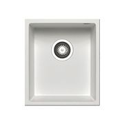 Platinum Quartz Arctic White 380 Single Bowl Sink gallery detail image