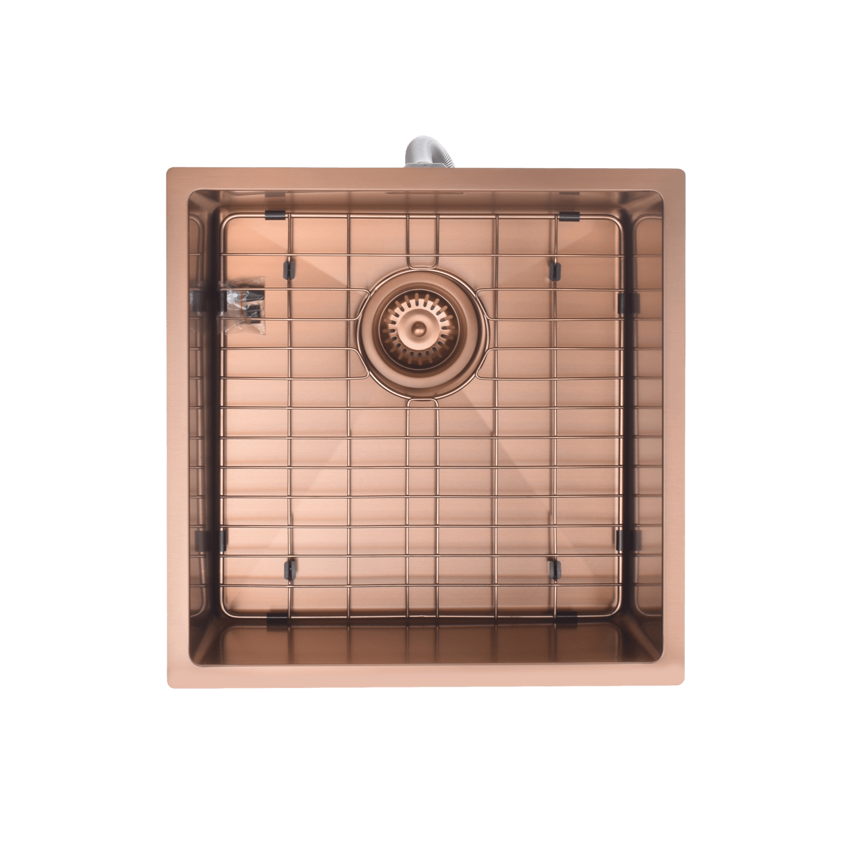 Aspen PVD 400mm Single Kitchen Sink Brushed Copper gallery detail image