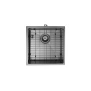 Aspen PVD 400mm Single Kitchen Sink Gun Metal gallery detail image