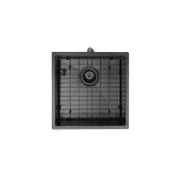 Aspen PVD 400mm Single Kitchen Sink Matte Black gallery detail image