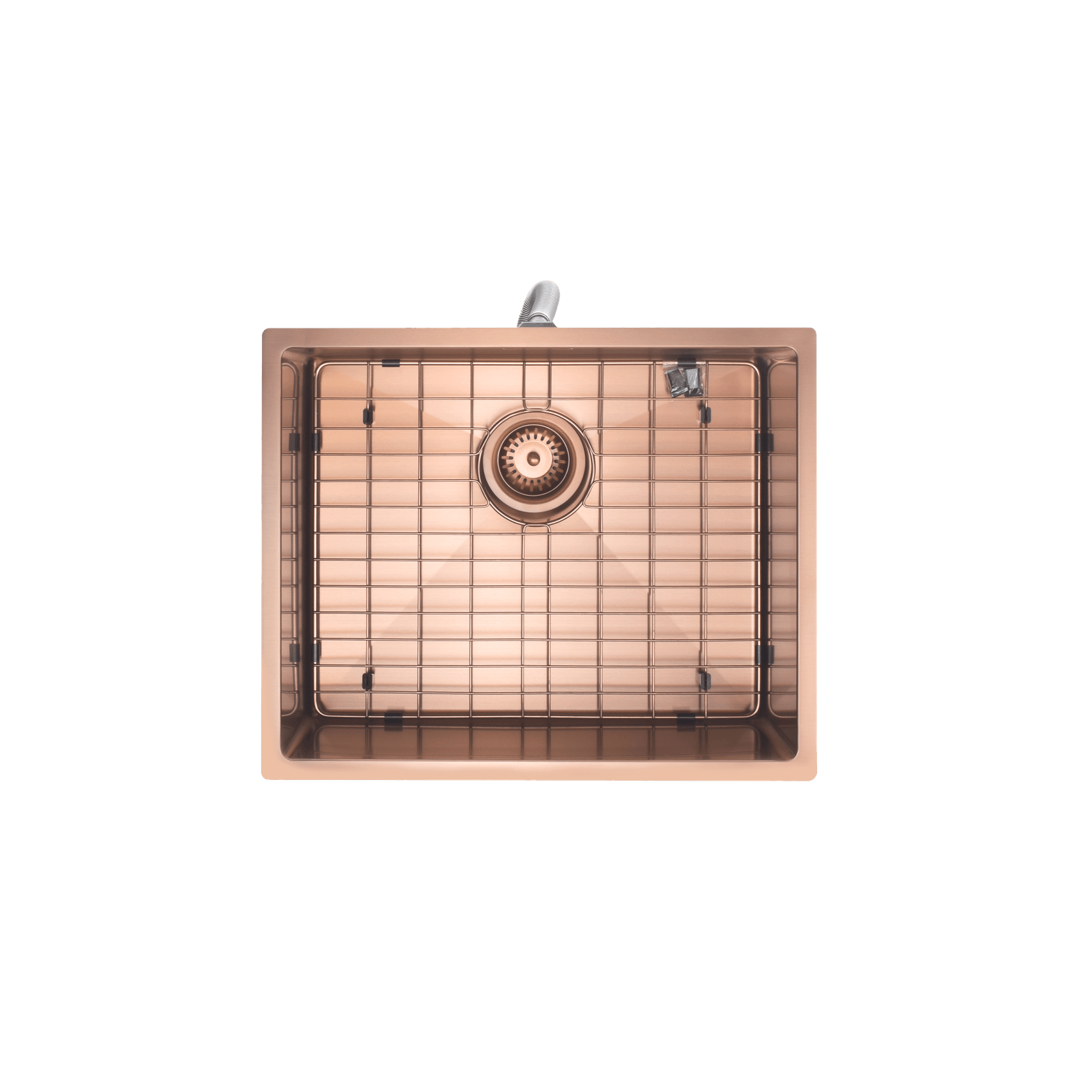 Aspen PVD 500mm Single Kitchen Sink Brushed Copper gallery detail image