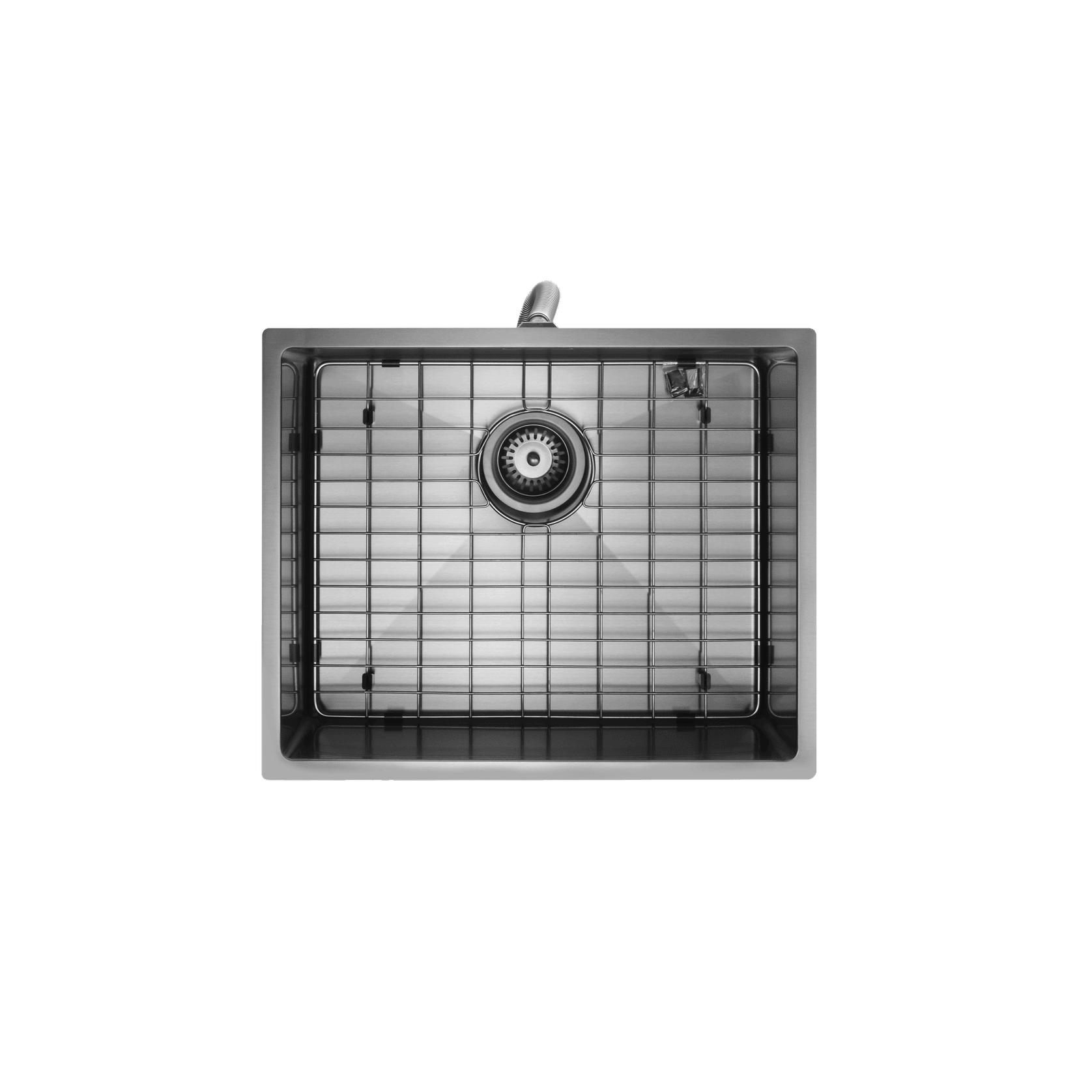 Aspen PVD 500mm Single Kitchen Sink Gun Metal gallery detail image