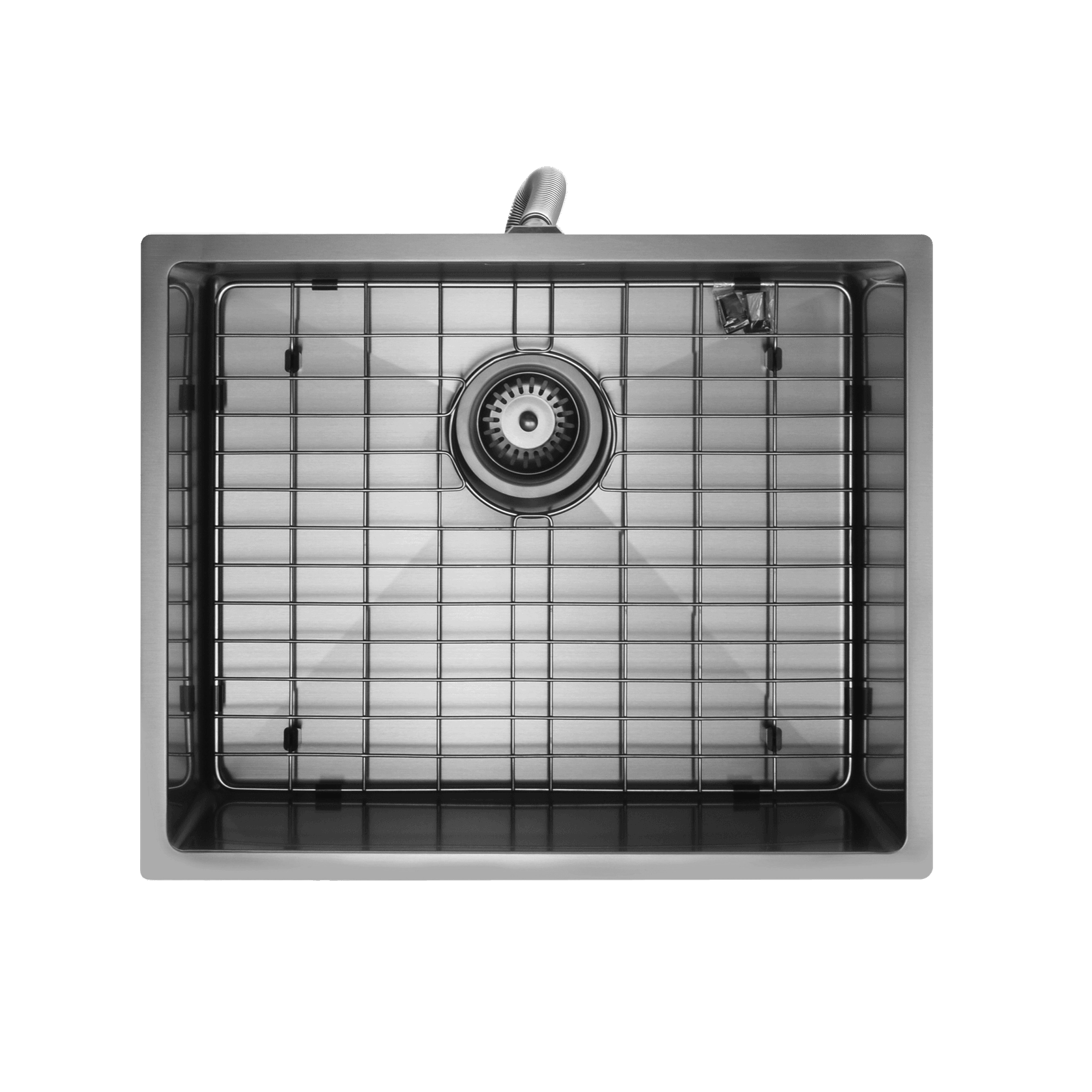 Aspen PVD 500mm Single Kitchen Sink Gun Metal gallery detail image