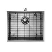 Aspen PVD 500mm Single Kitchen Sink Gun Metal gallery detail image