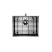 Aspen PVD 500mm Single Kitchen Sink Gun Metal gallery detail image